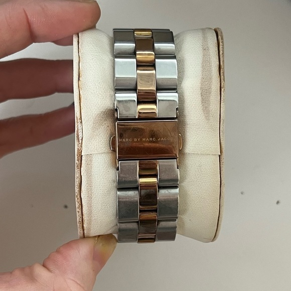 MARC by Marc Jacobs
Blade Two-Tone Watch, Stainless Steel/Rose Golden - Picture 7 of 7